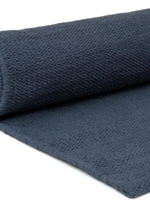 Handmade Organic Cotton Yoga Mat - Non-Toxic, Chemical-free and All Natural Cloth Yoga Mat - Exercise, Workout, & Fitness Rug - Woven Material - Absorbent & Washable - 78" x 27"